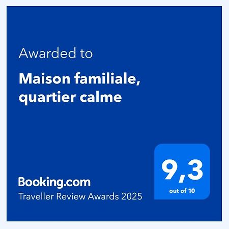 Maison Familiale, Quartier Calme Le Mans Eksteriør billede
